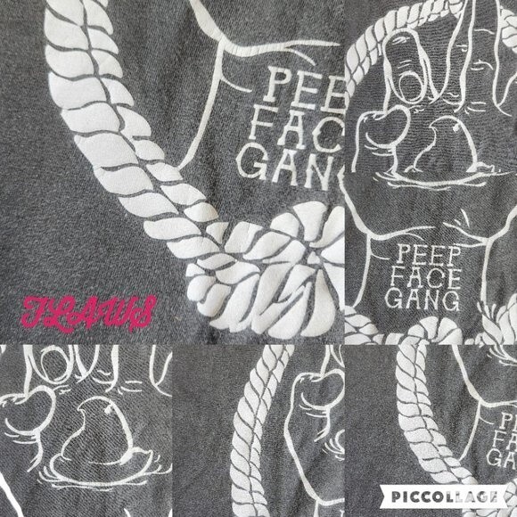 Comfort Colors gray peep tank top sz M - Picture 5 of 11